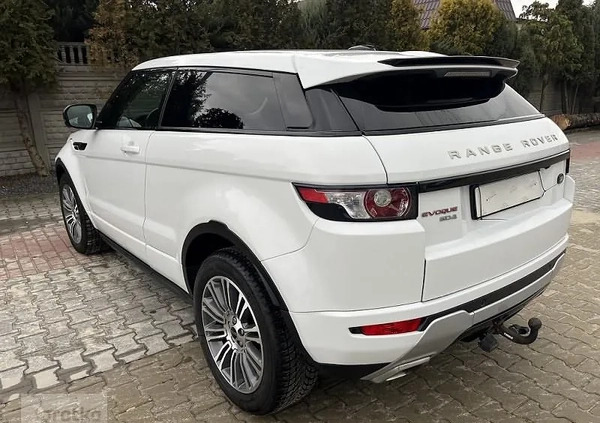 Land Rover Range Rover Evoque cena 63900 przebieg: 139674, rok produkcji 2012 z Działdowo małe 29